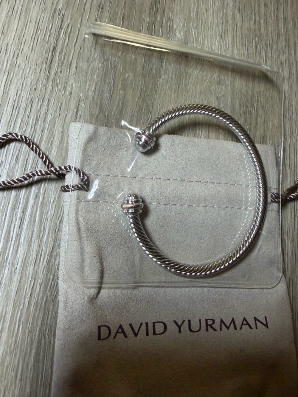 David Yurman CLASSIC CABLE BRACELET
Sterling Silver with 18K Rose Gold - Picture 7 of 8